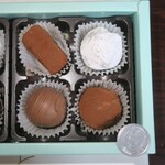 ショコラティエ・エリカ - トリュフ_大きさ