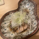 Soba Nariwaki - あん肝生姜煮　1200円