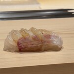 鮨 めい乃 - ◎明石 真鯛