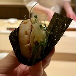 鮨 めい乃 - ◉北海道 帆立いそべ焼き