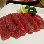遠野食肉センター 遠野本店 - 生ラムショートロイン880円