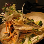 魚んと - 【再訪8】小あじの南蛮揚げ