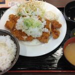 Anan Sakaba Jounetsu Horumon - おろしチキンカツ定食