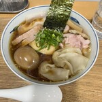 らーめん亭 ひなり竜王 - 特製醤油ラーメン1400円