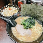 せい家 - らーめん650円＋ネギめしセット200円