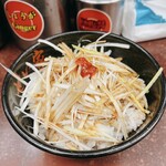 せい家 - セットのネギめし