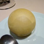 シェ フルール 横濱 - お口直しのシャーベット。入れ物がかわいい