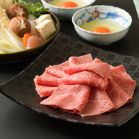 仙台牛サーロインすき焼
