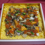 すし匠 - Ｈ２５のばらちらし　２人前８４００円