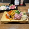 Kanaeya - こぼれ寿司ハーフ。美味し。