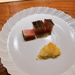 明寂 - メジマグロの藁炙り