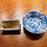 明寂 - 鯛醤油と鯛の塩水