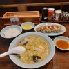 Nakayoshi - 野菜スープ・餃子定食(ごはん少なめ)