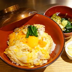 鯔背 - 金色の親子丼 (￥1,500)