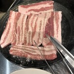 焼肉 韓国屋台村 - サムギョプサル2人前