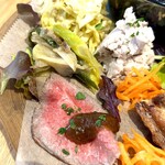 ワイン食堂 野菜とグリル - ローストビーフ♡