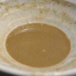 NIBOSHI MANIA - ホウボウニボプレッソの底に残ったスープ