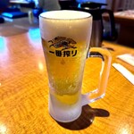 和み家 - お得な生ビール唐揚げ3個セット【836円（税込）】