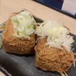 創作居酒屋いざなみ - 厚あげ（550円）