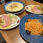 Italian Kitchen VANSAN - サラダが、雑で、笑ってしまった