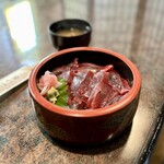 しほう田 - まぐろ丼ランチ…1100円(税込)※2024年より1300円(税込)