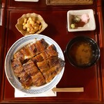 志じみ茶屋 湖舟 - うな丼　松　2700円税込