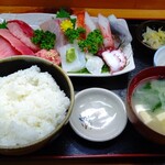魚たつ - 刺身定食