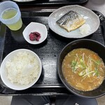 津のものキッチン - 「日替り定食：豚汁定食」