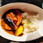 栗原倶楽部 - 料理写真:本日のランチ（1,100円） 野菜カレー