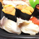 札幌市場めし　まるさん亭 - おまかせ　２人前で５０００円のアップ　【　２０１３年１２月　】