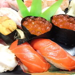 札幌市場めし　まるさん亭 - おまかせ　２人前で５０００円のアップ　【　２０１３年１２月　】