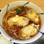 手打蕎麦 松永 - 牡蠣天そば