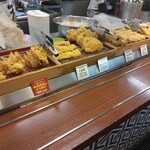 つるまる饂飩 - 料理写真:天ぷらコーナー(2024.1.6)