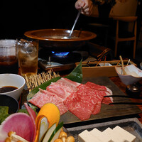 神楽坂 しゃぶしゃぶ 風雅 - 山形牛リブロース刺し