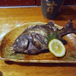 寿し芳 - 今日の焼き魚は石鯛でした