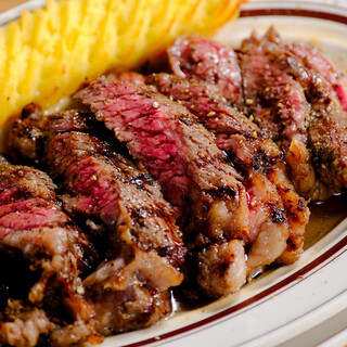 Beef Steak with burnt butter