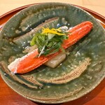 銀座 しのはら - 越前かに　淀大根