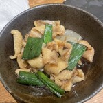 やきとり鳥しん - 鶏皮煮