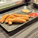 Hakata Nakasu Didori Ya - ○親鶏ソーセージ様(550円)