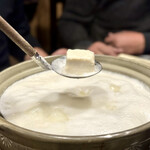 博多中洲 ぢどり屋 - 角が取れるくらい溶けたら食べどき♪ツケダレがめっちゃ良いんよね〜