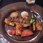 GATTA NERA - コース「チェーナ」の魚料理スズキのなんとかｗｗｗ