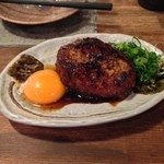 地鶏や 徳兵衛 - つくねハンバーグ