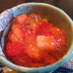 土家 - 25年12月　イチゴゼリー、蜜柑コンポート