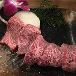 近江牛 焼肉竹 - 上カルビ