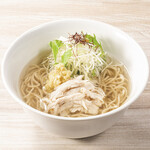 おかゆと麺 粥餐庁 - 蒸し鶏と生姜のスープ麺