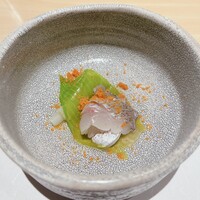 鮨 奏 - 巻いて食べた方が好みでした