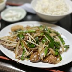 中華料理　幸莱 - レバニラ+ご飯セット