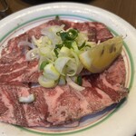 焼肉 鶯谷園 - タンスジ塩