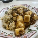 餃子の王将 - 炒飯+麻婆豆腐
