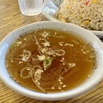 鳥匠 中村 - チャーハン（スープ付き）…750円